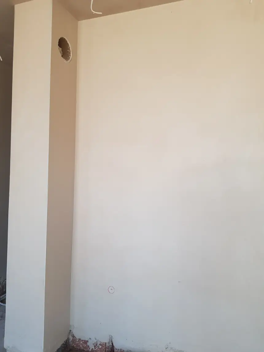 Zrealizowany projekt - wytynkowana ściana